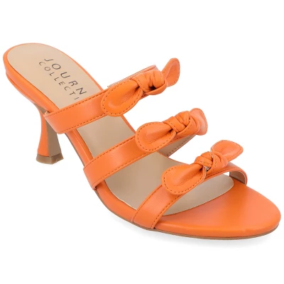 Journee Collection Womens Kristina Kitten Heel Slip On Open Toe Pumps 14 Journee Collection Womens Kristina Kitten Heel Slip On Open Toe Pumps - Image 12