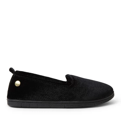 Dearfoams Women's Rachel Shiny Velour Closed Back Slipper 7 Dearfoams Women's Rachel Shiny Velour Closed Back Slipper - Image 5
