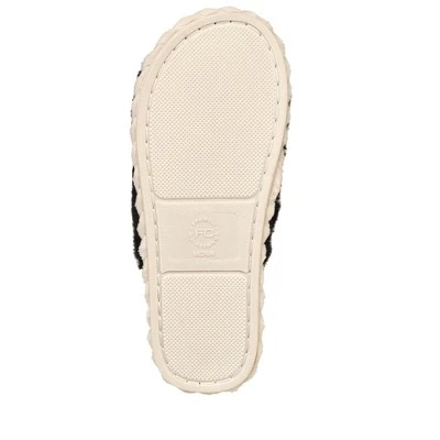 French Connection Women's Fluffy Textured Slippers - Winter House Shoes For Women 6 French Connection Women's Fluffy Textured Slippers - Winter House Shoes For Women - Image 4
