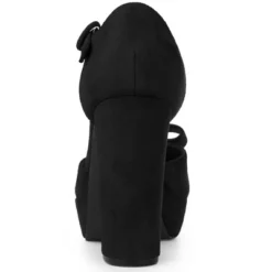 Allegra K Women's Mary Janes Platform Pumps Chunky Heels -Bearpaw Shoes Shop GUEST d8b3c6ff 4876 4214 ad7e 1c5067d0b5ea