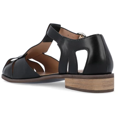 Journee Collection Womens Azzaria Low Block Heel Square Toe Flats 8 Journee Collection Womens Azzaria Low Block Heel Square Toe Flats - Image 6