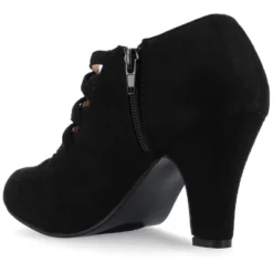 Journee Collection Womens Piper Inside Zip Block Heel Booties -Bearpaw Shoes Shop GUEST da9ecd52 0432 41c0 a192 70232dfe0e5c