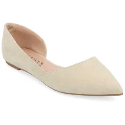 Journee Collection Womens Ester Slip On Pointed Toe D'Orsay Flats -Bearpaw Shoes Shop GUEST db4b8c53 d6d2 4f4c a20f 78a00ecf1171