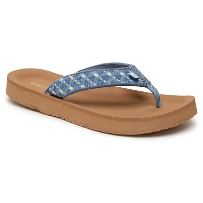 Minnetonka Women's Cotton Hedy Thong Sandals 9 Minnetonka Women's Cotton Hedy Thong Sandals - Image 7