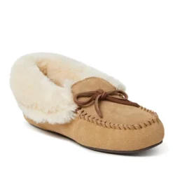 Dearfoams Women's Genuine Suede Foldover Moccasins -Bearpaw Shoes Shop GUEST dbc5c9a9 fd91 44a1 ac6c 731bc045c704
