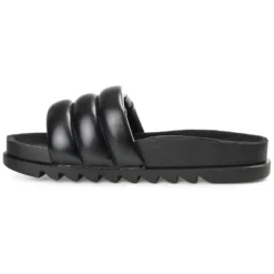 Journee Collection Womens Lazro Tru Comfort Foam Slide Flat Sandals