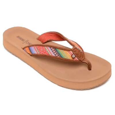 Minnetonka Women's Cotton Hedy Thong Sandals 7 Minnetonka Women's Cotton Hedy Thong Sandals - Image 5
