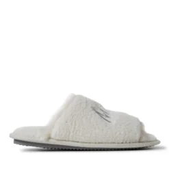 Dearfoams Womens Louise Embroidered Mom Slide Slipper Gift Set With Scrunchie -Bearpaw Shoes Shop GUEST ddf1b7bf 4817 4b7d 9f25 2c7ec707987a