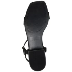 Journee Collection Womens Beyla Open Square Toe Low Block Heel Sandals -Bearpaw Shoes Shop GUEST df174204 bb52 4513 b6f8 15142711fee3