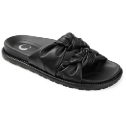 Journee Collection Womens Melanie Slide Flat Sandals -Bearpaw Shoes Shop GUEST df6c735e badc 41c2 af25 54f236f3f32e