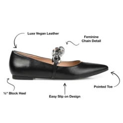 Journee Collection Womens Metinaa Ballet Pointed Toe Slip On Flats 21 Journee Collection Womens Metinaa Ballet Pointed Toe Slip On Flats -Bearpaw Shoes Shop GUEST df6cffd8 3e7a 4a22 a668 5108c1fb3226