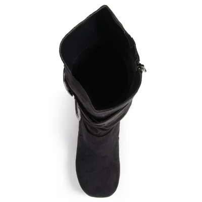 Journee Collection Womens Jester-01 Hidden Wedge Riding Boots 5 Journee Collection Womens Jester-01 Hidden Wedge Riding Boots - Image 3