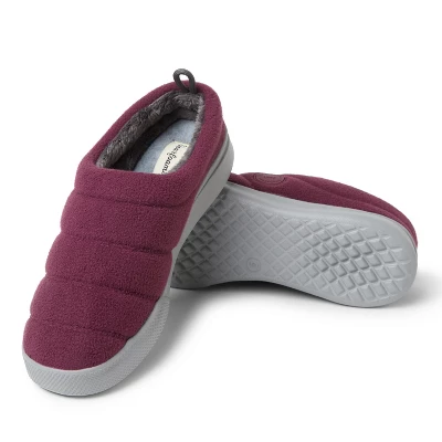 Dearfoams Womens Kendra Sport Lounge Clog Microfleece 3 Dearfoams Womens Kendra Sport Lounge Clog Microfleece
