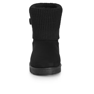 Women's Wide Fit Helena Hug Boot - Black | CLOUDWALKERS 6 Women's Wide Fit Helena Hug Boot - Black | CLOUDWALKERS - Image 4