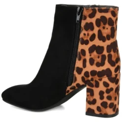 Journee Collection Womens Sarah Inside Zip Block Heel Booties -Bearpaw Shoes Shop GUEST e414cfd4 de16 4063 8c73 249f40e7448b