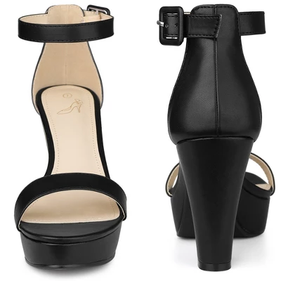 Perphy Platform Slingback Chunky Heel Sandals For Women 3 Perphy Platform Slingback Chunky Heel Sandals For Women