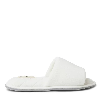 Dearfoams Women's Beatrice Microfiber Velour Slide Slippers 4 Dearfoams Women's Beatrice Microfiber Velour Slide Slippers - Image 2