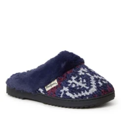 Dearfoams Women's Allison Chenille Fairisle Scuff Slipper -Bearpaw Shoes Shop GUEST e4959744 5866 43d3 807c 360b2bb401a0