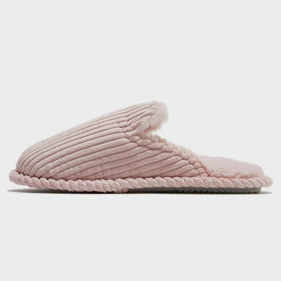 Dluxe By Dearfoams Women's Woodley Slide Slippers 3 Dluxe By Dearfoams Women's Woodley Slide Slippers