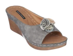 GC Shoes Sydney Flower Comfort Slide Wedge Sandals 30 GC Shoes Sydney Flower Comfort Slide Wedge Sandals -Bearpaw Shoes Shop GUEST e9810731 52dc 406c beea eaca2ba7fa6c