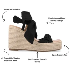 Journee Collection Womens Surria Tru Comfort Foam Espadrille Platform Wedge Sandals -Bearpaw Shoes Shop GUEST eb963fcb 53d7 4bb9 b1b4 e30041eb89cd