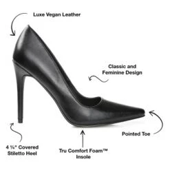 Journee Collection Womens Hadli Tru Comfort Foam Pointed Toe High Stiletto Pumps -Bearpaw Shoes Shop GUEST ed64caeb a0a4 4779 ba6e f437d5d13bc5