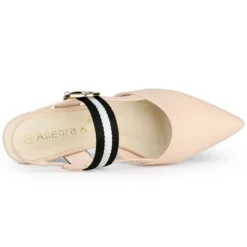Allegra K Women's Pointed Toe Slingback Flat Pumps -Bearpaw Shoes Shop GUEST edc0d10b 4d6d 482e 886a 046f71fbec5f