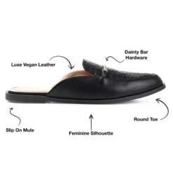 Journee Collection Womens Rubee Slip On Round Toe Mules Flats -Bearpaw Shoes Shop GUEST edeec466 7830 4aab a2b3 cb7dad56d2c7