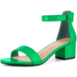 Allegra K Women's Block Low Heels Ankle Strap Sandals -Bearpaw Shoes Shop GUEST edf00c69 8ebe 43ca 8958 47d9d5c4a837