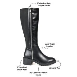Journee Collection Womens Morgaan Tru Comfort Foam Extra Wide Calf Stacked Heel Knee High Boots 21 Journee Collection Womens Morgaan Tru Comfort Foam Extra Wide Calf Stacked Heel Knee High Boots -Bearpaw Shoes Shop GUEST ee20a94a 3028 48ad 805e a6623b83bd1a