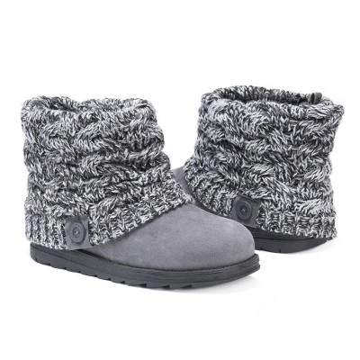 Muk Luks Women's Patti Boots, Ebony 7 Muk Luks Women's Patti Boots, Ebony - Image 5