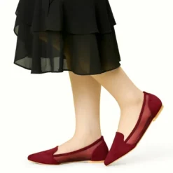 Allegra K Women's Pointed Toe Mesh Slip On Ballet Flats 13 Allegra K Women's Pointed Toe Mesh Slip On Ballet Flats -Bearpaw Shoes Shop GUEST ef4a50f1 07f2 478d bda4 1a29d57c800c