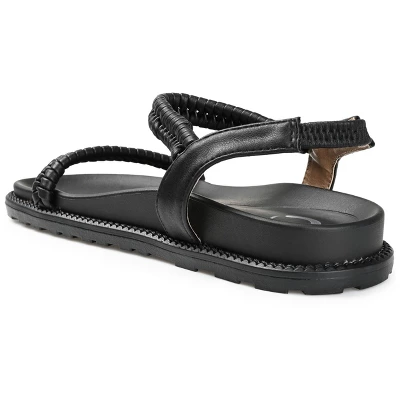 Journee Collection Womens Josee Multi Strap Flat Sandals 8 Journee Collection Womens Josee Multi Strap Flat Sandals - Image 6