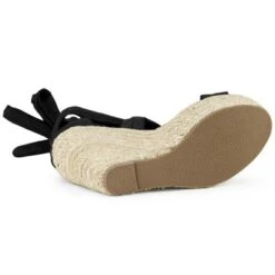 Allegra K Women's Espadrille Platform Wedges Heel Lace Up Sandals -Bearpaw Shoes Shop GUEST f0caa997 3358 41f0 b9a6 272cd772f9ae
