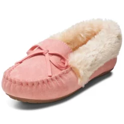 Alpine Swiss Leah Womens Shearling Moccasin Slippers Faux Fur Slip On House Shoes -Bearpaw Shoes Shop GUEST f0fc2c3f 8589 4119 862b cb5806873db6