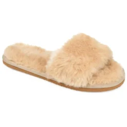 Journee Collection Womens Dawn Comfort Insole Slip On Slide Open Toe Slippers -Bearpaw Shoes Shop GUEST f29c42c1 63ee 4cc6 baea 2008f1ab0852