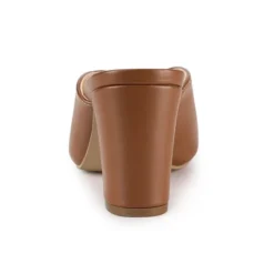 Allegra K Women's Pointed Toe Chunky Heels Slides Mules -Bearpaw Shoes Shop GUEST f32e8d02 66b4 4313 997e 9b204128e903