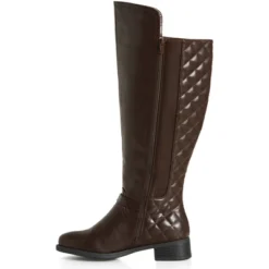 Women's Wide Fit Ivory Tall Boot - Brown | CLOUDWALKERS -Bearpaw Shoes Shop GUEST f37f5643 cd8c 464d 96b7 e376e2bb3251