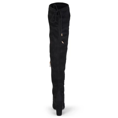Journee Collection Womens Maya Block Heel Over The Knee Boots 4 Journee Collection Womens Maya Block Heel Over The Knee Boots - Image 2