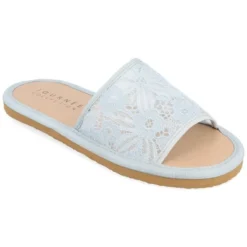 Journee Collection Womens Eniola Tru Comfort Foam Slide Flat Sandals -Bearpaw Shoes Shop GUEST f91e49f7 5069 4aed 8464 714121e947ac
