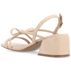 Journee Collection Womens Amity Sling Back Multi Strap Block Heel Sandals -Bearpaw Shoes Shop GUEST f96f8f9b 754a 4340 a9ba 24e68d2bb391