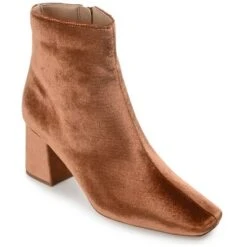 Journee Collection Womens Hazara Square Toe Block Heel Ankle Booties -Bearpaw Shoes Shop GUEST f9fa90ec c1e4 45b8 afef cc668bd58b29