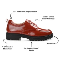 Journee Collection Womens Zina Oxford Almond Toe Lace-up Flats -Bearpaw Shoes Shop GUEST fb839c2b cb7b 4c29 ae26 2efa759a2c85