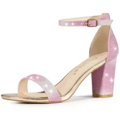 Allegra K Women's Gradient Glitter Chunky Heels Sandals 18 Allegra K Women's Gradient Glitter Chunky Heels Sandals -Bearpaw Shoes Shop GUEST fb8e2420 da1a 4c8e bba6 672bb4f4e2f3