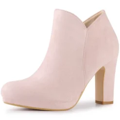 Perphy Women's Platform Round Toe Chunky High Heels Ankle Boots -Bearpaw Shoes Shop GUEST fb9acd5b 92b4 4aae b9f3 2abde184ec16