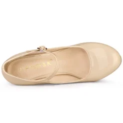 Allegra K Women's Platform Round Toe Ankle Strap Stiletto High Heel Pumps -Bearpaw Shoes Shop GUEST fc8edb99 76f3 44d2 b93a 01e3c89886d3