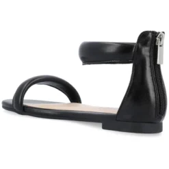 Journee Collection Womens Peytonn Back Heel Zip Ankle Strap Sandals -Bearpaw Shoes Shop GUEST fd8847f1 5fd0 4287 8cc1 1d780fe79650