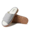 Dearfoams Women's Norma Wool Adjustable Slide Slippers