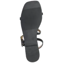 Journee Collection Womens Crishell Textured Material Sling Back Stacked Heel Sandals -Bearpaw Shoes Shop GUEST fde8c8aa 1b2d 4240 9e11 89be54666343