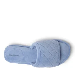 Dearfoams Womens Beatrice Quilted Microfiber Terry Slide Slipper -Bearpaw Shoes Shop GUEST fef62c5a b351 49cf 95be 450bcd9dcac4